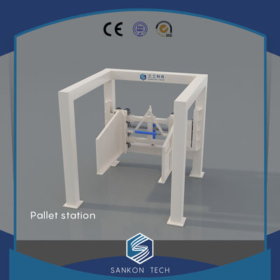 Fire Resistant Tray Station AAC Block Making Machine