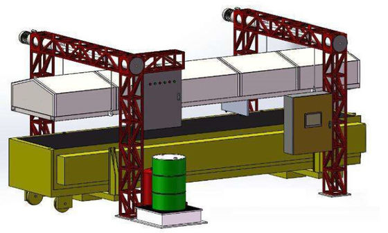 30m3/h Auto oiling Pressure Spraying AAC Block Machine