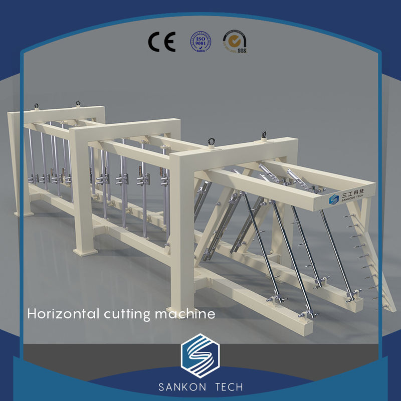 50000m3 Horizontal Cutting Machine For AAC Block Line