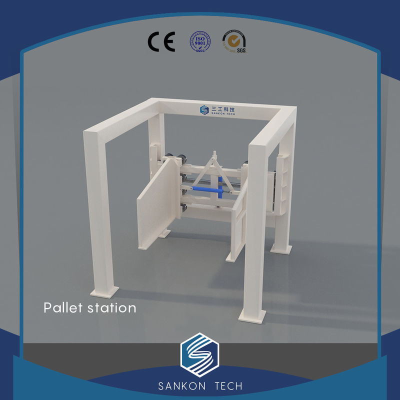 CE Tray Station Automatic Concrete Block Making Machine