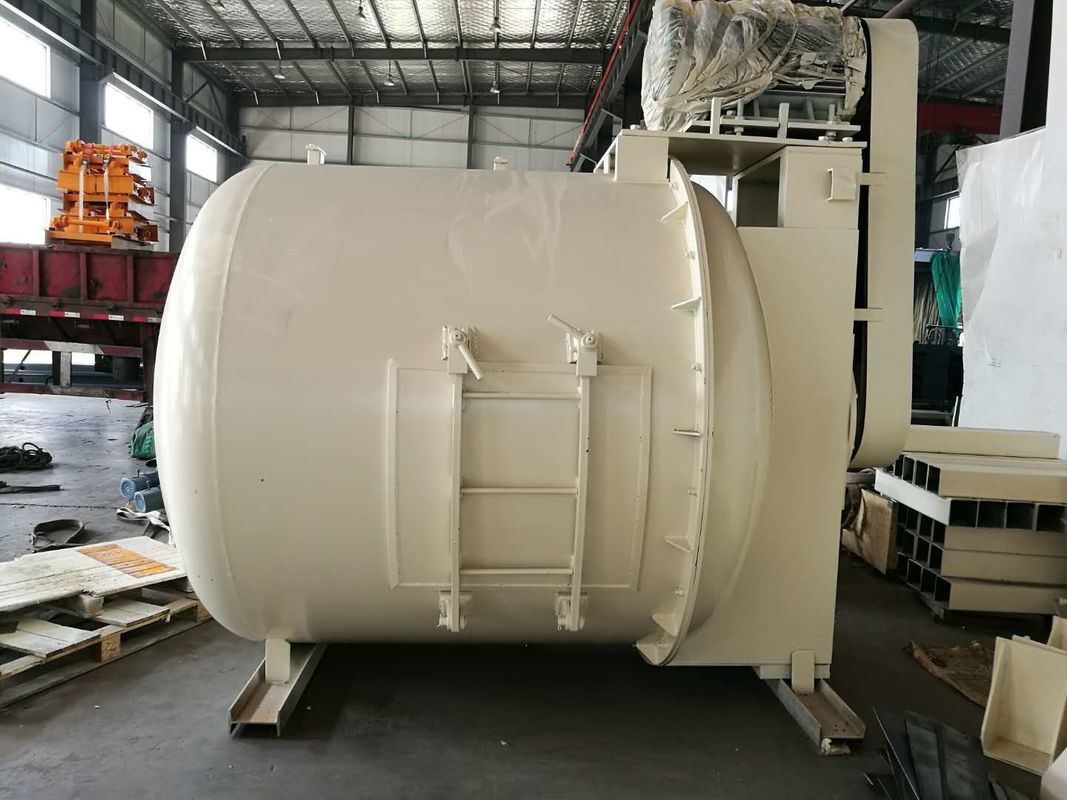 3494kg 75KW Casting Mixer For Mixing Concrete Body