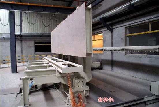 Easy repairing 90 degree Tilting Table AAC Brick Machine