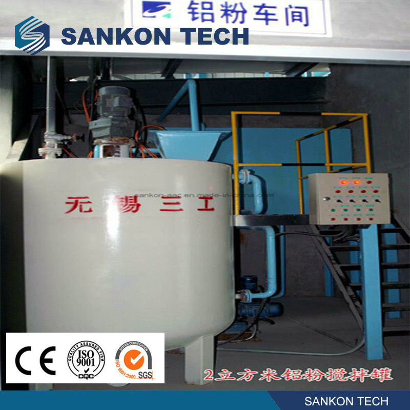 Aerated Concrete Block Production Machine for Building Material Making- Vertical Powder Mixer For Aluminum Powder