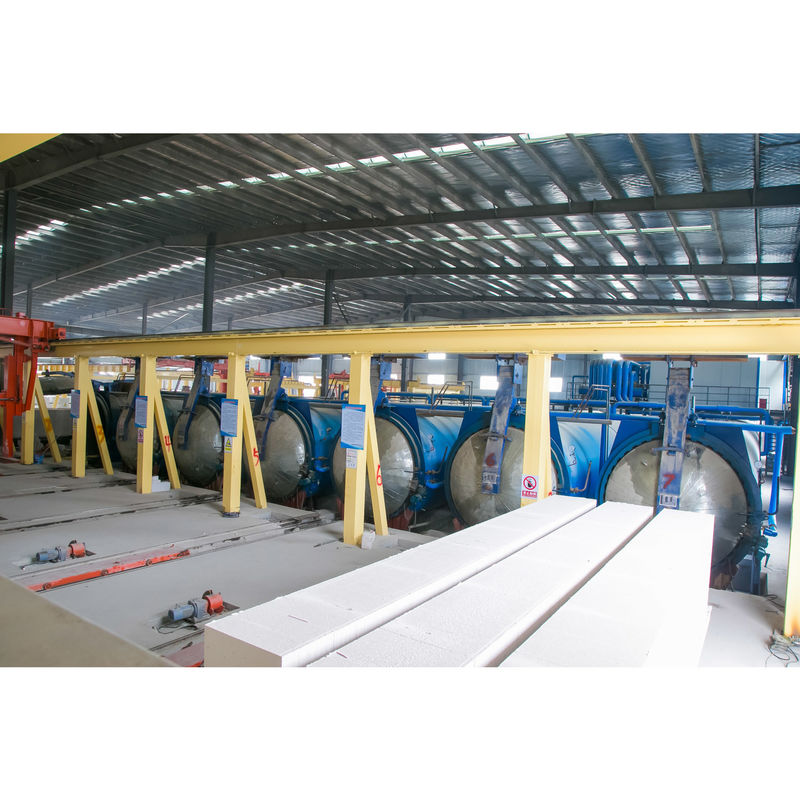 AAC Autoclaved Aerated Concrete Block Production Line Autoclave Mobile Concrete Block Making Machine