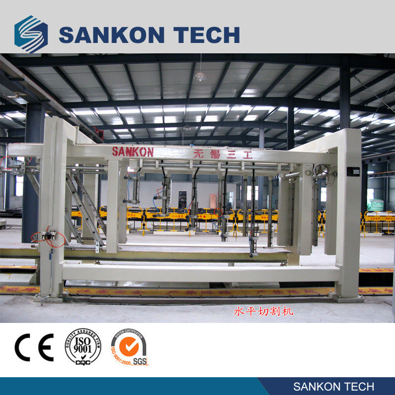 Horizontal SANKON 12.9kw AAC Block Cutting Machine