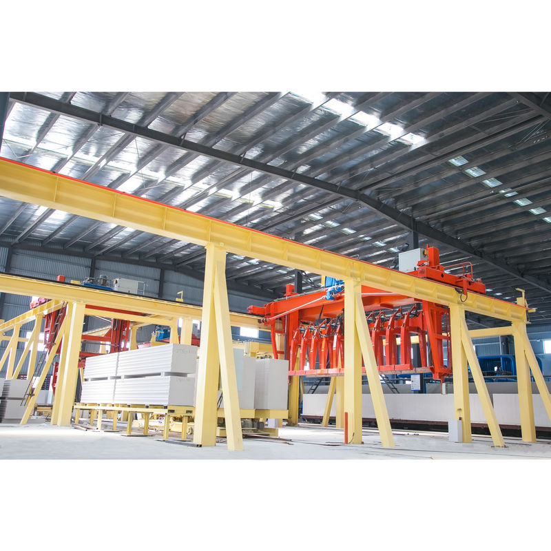 Fully Automatic AAC Block Making Machine with High-Precision Cutting System Rotary Clamper AAC Block Plant Machinery