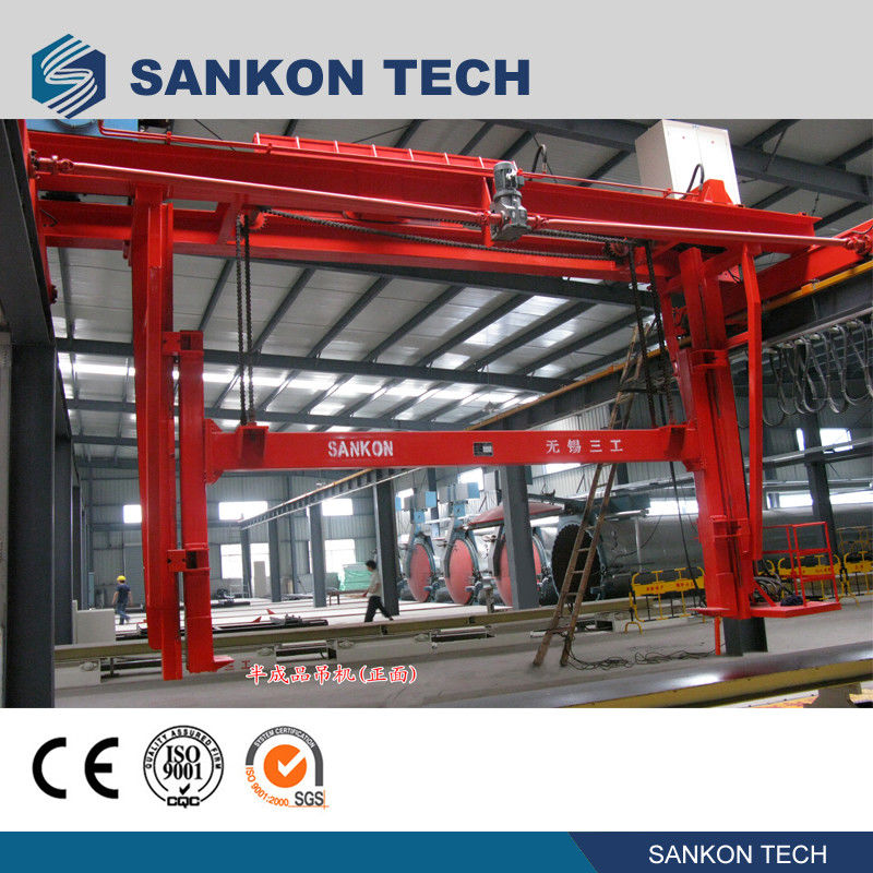 Semi-Automatic AAC Block Machinery-Grouping crane/clamper