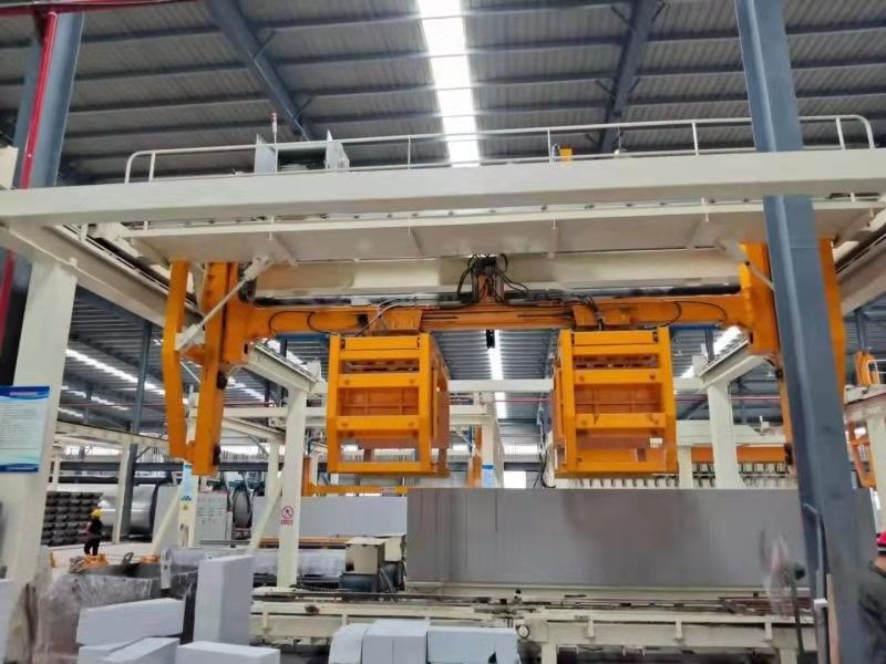Fully Automatic AAC Block Making Machine with High-Precision Cutting System Rotary Clamper AAC Block Plant Machinery